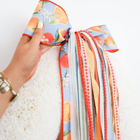 Sun Kissed Orange RIBBON SET™ (with Bow) - Knot and Spool