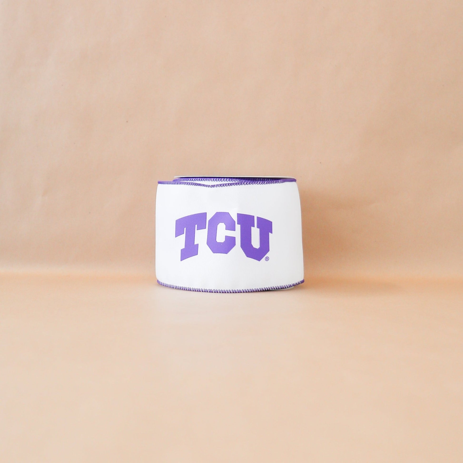 TCU Collegiate Ribbon | 4" | By the Yard - Knot and Spool