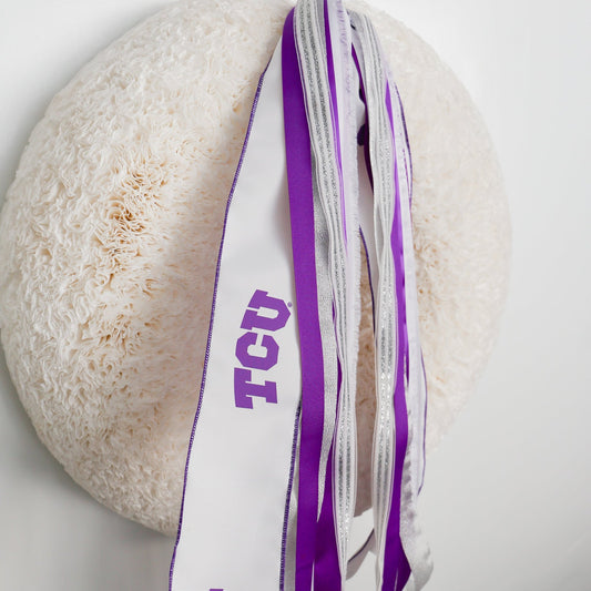 TCU Horned Frogs RIBBON SET™ (without Bow) - Knot and Spool