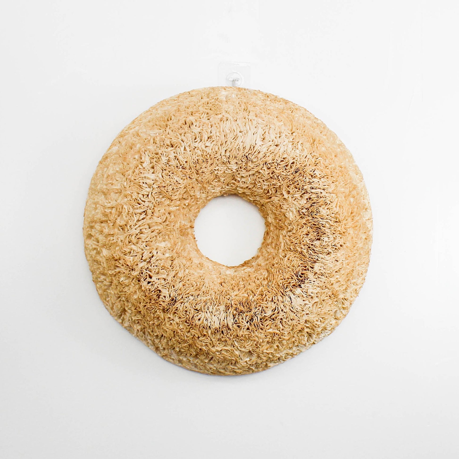 Tea - Dyed Coffee Filter Wreath - Knot and Spool