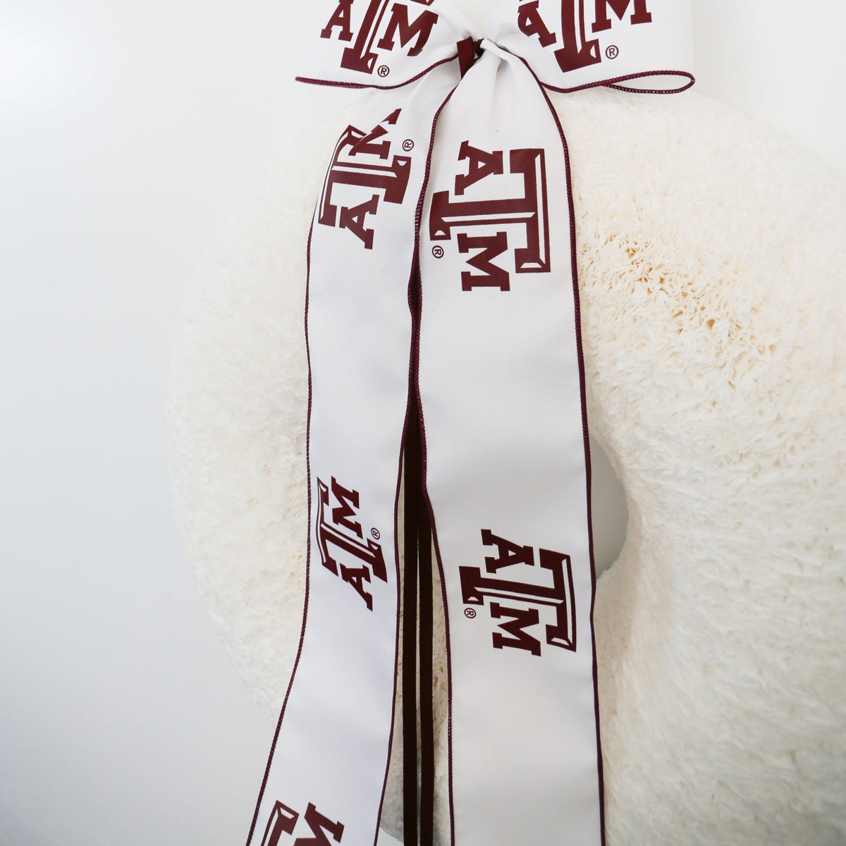 Texas A&M Collegiate Bow - Knot and Spool