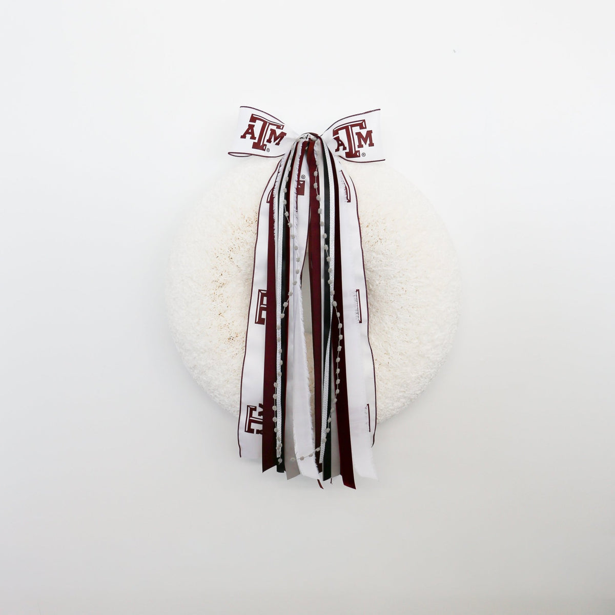 Texas A&M Collegiate Ribbon Set (with Bow) - Knot and Spool