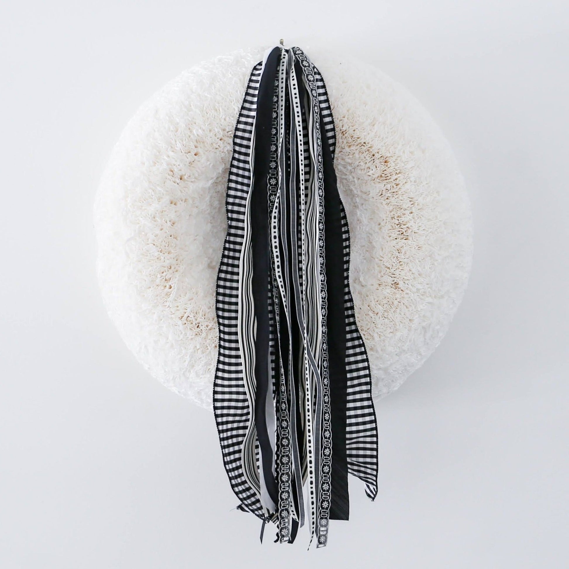 The Black RIBBON SET™ (without Bow) - Knot and Spool