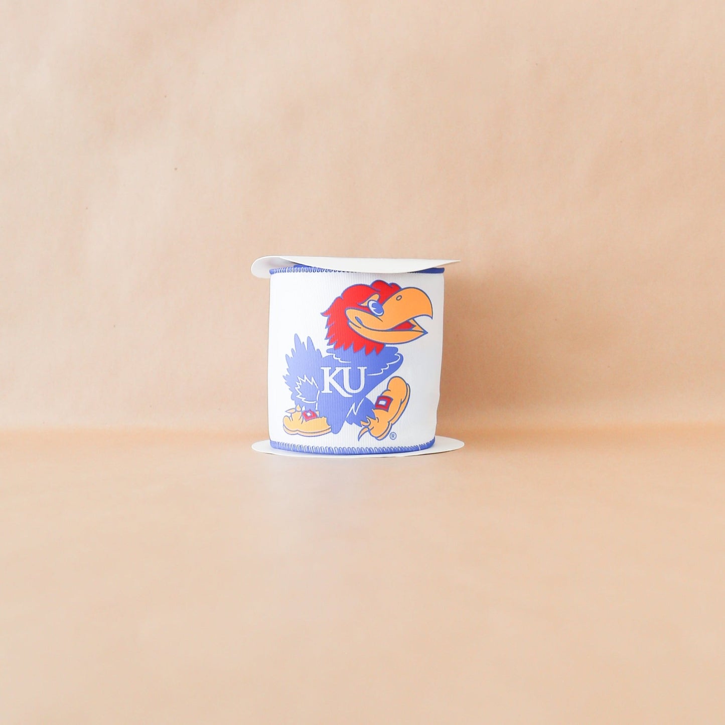 University of Kansas Collegiate Ribbon | 4" | By the Yard - Knot and Spool