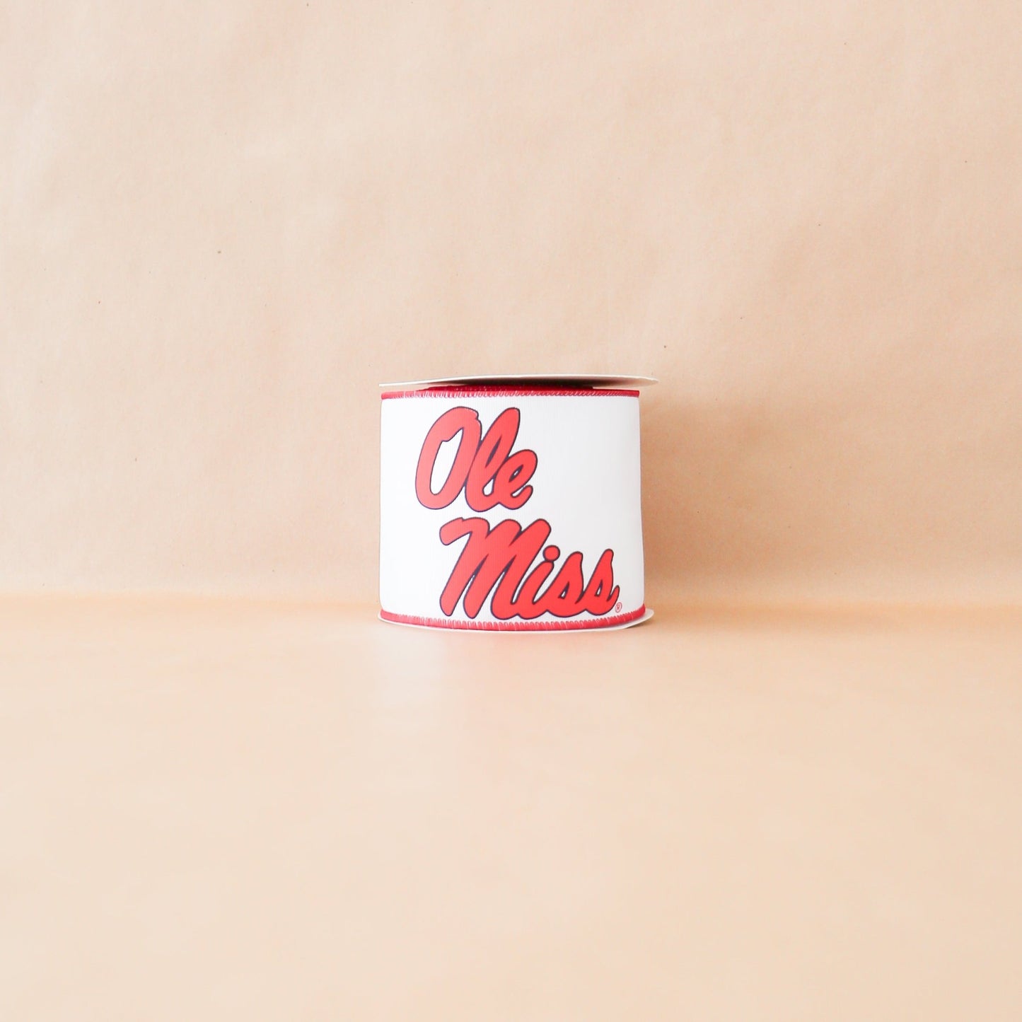 University of Mississippi (Ole Miss) Collegiate Ribbon | 4" | By the Yard - Knot and Spool