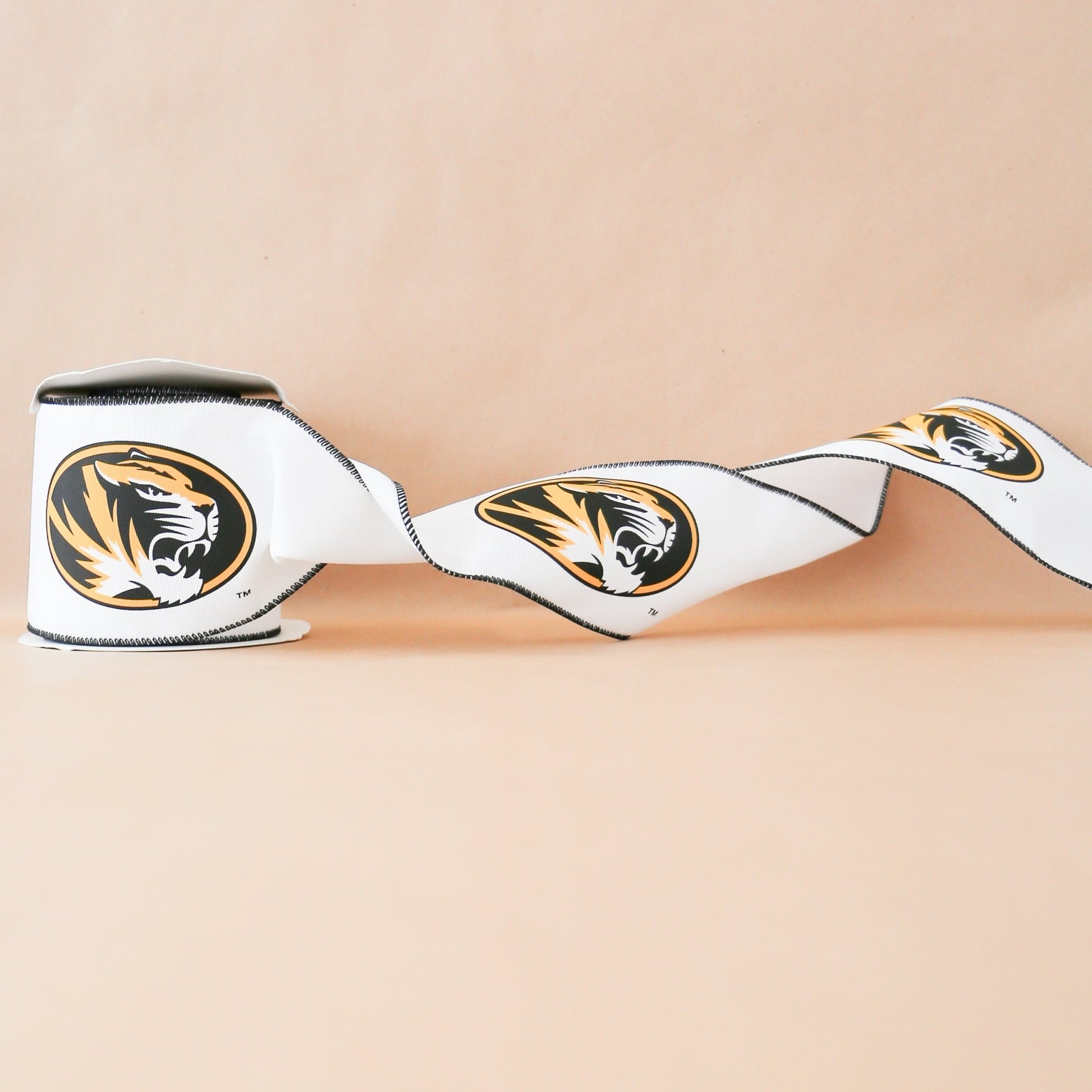 University of Missouri Collegiate Ribbon | 4" | By the Yard - Knot and Spool