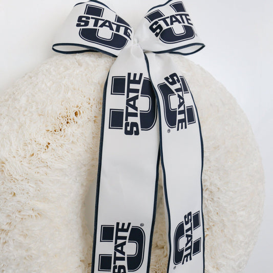 Utah State Aggies Collegiate Bow - Knot and Spool