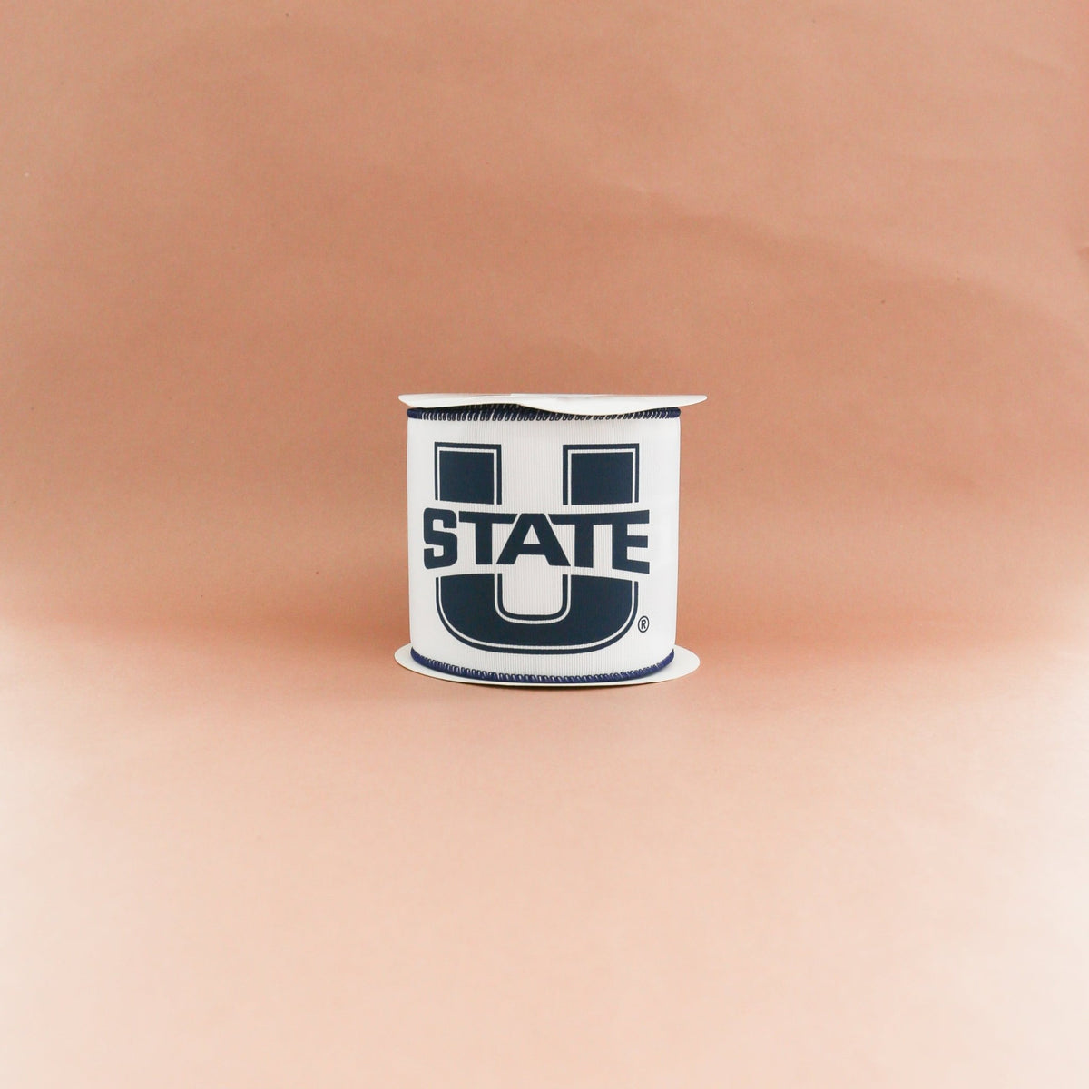 Utah State University Collegiate Ribbon | 4" | By the Yard - Knot and Spool