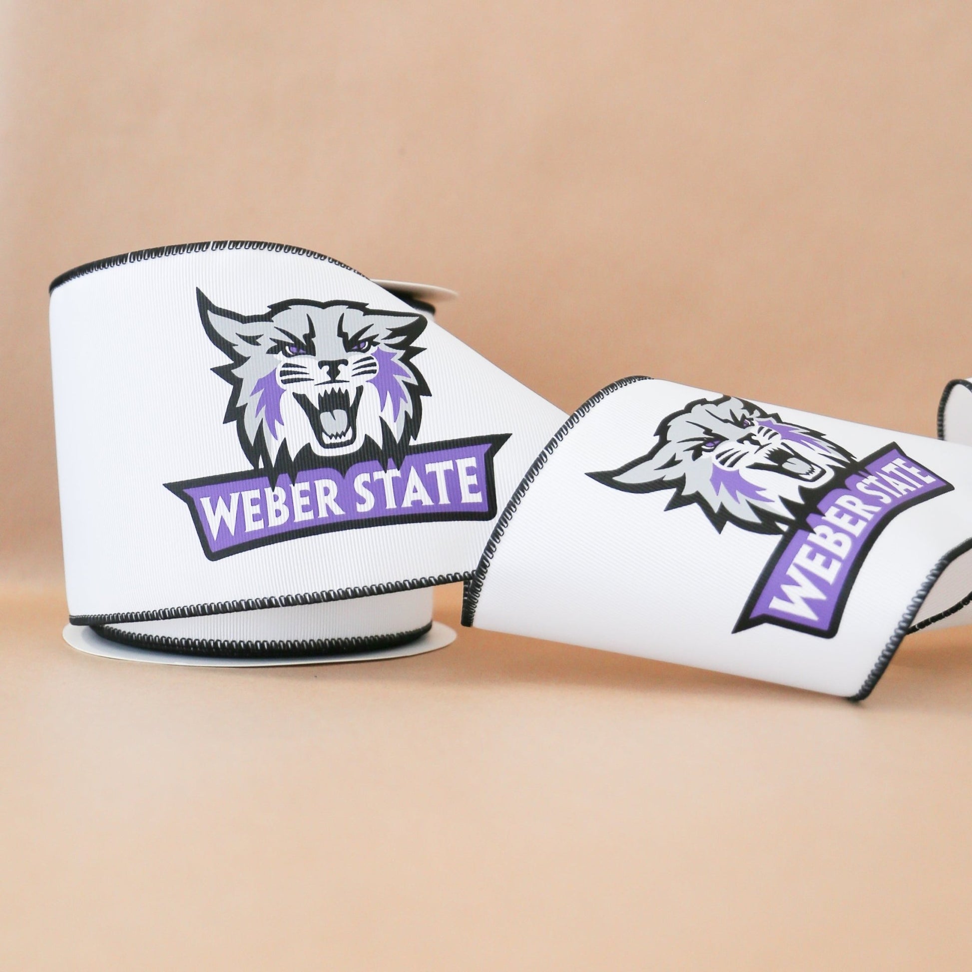 Weber State Collegiate Ribbon | 4" | By the Yard - Knot and Spool