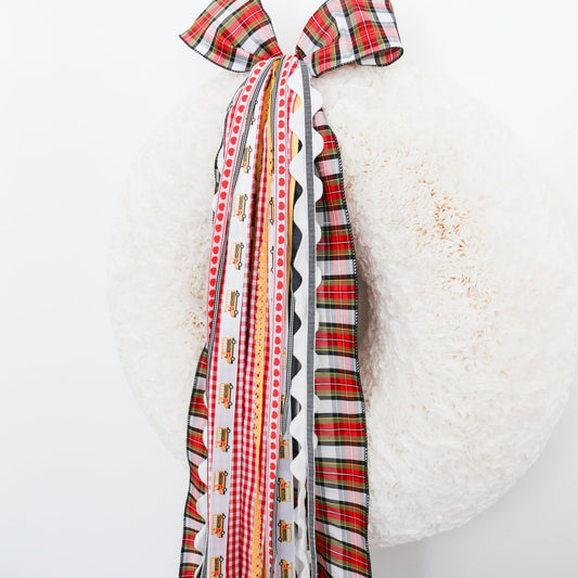 Wheels On The Bus RIBBON SET™ (with Bow) - Knot and Spool