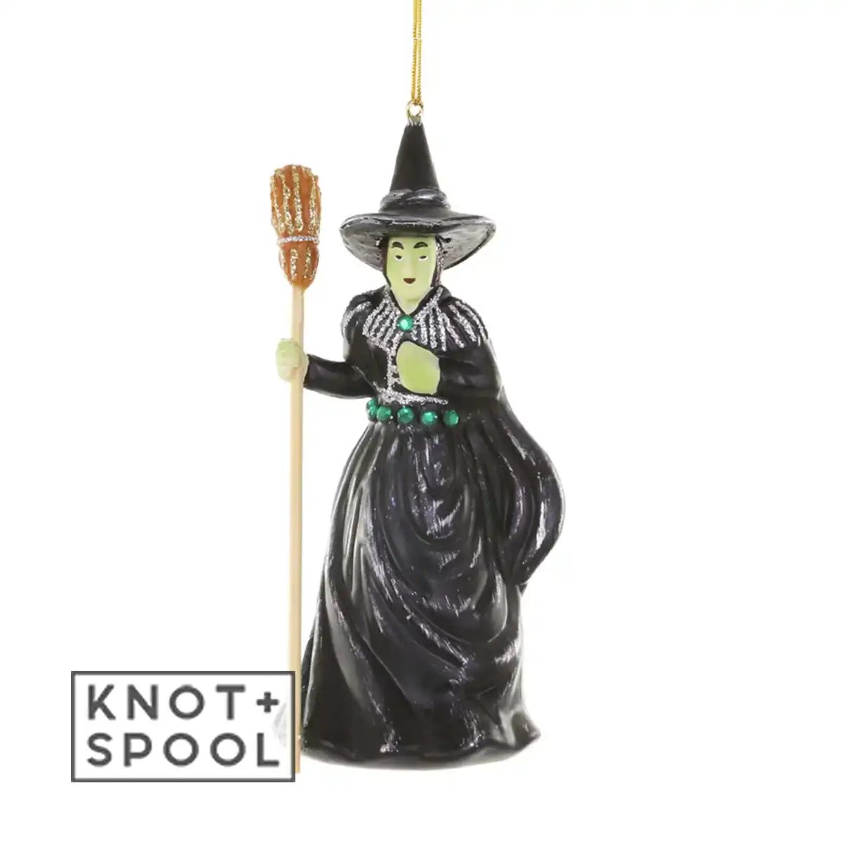 Wicked Witch Ornament - Knot and Spool