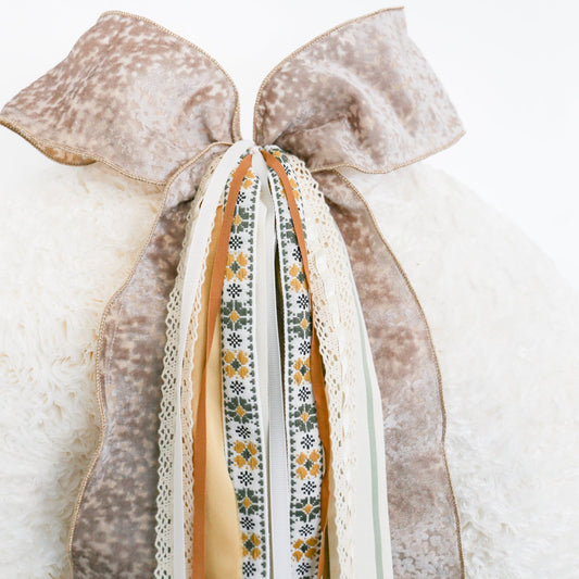 Willow and Wheat RIBBON SET™ (with Bow) - Knot and Spool