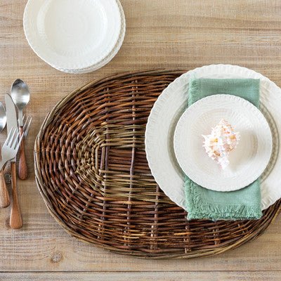 Willow Placemat 17.5” x 13” - Knot and Spool