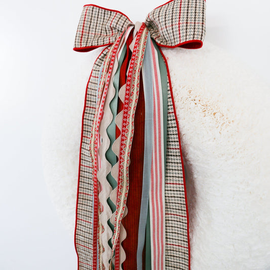 Winter Cottage RIBBON SET™ (with Bow) - Knot and Spool