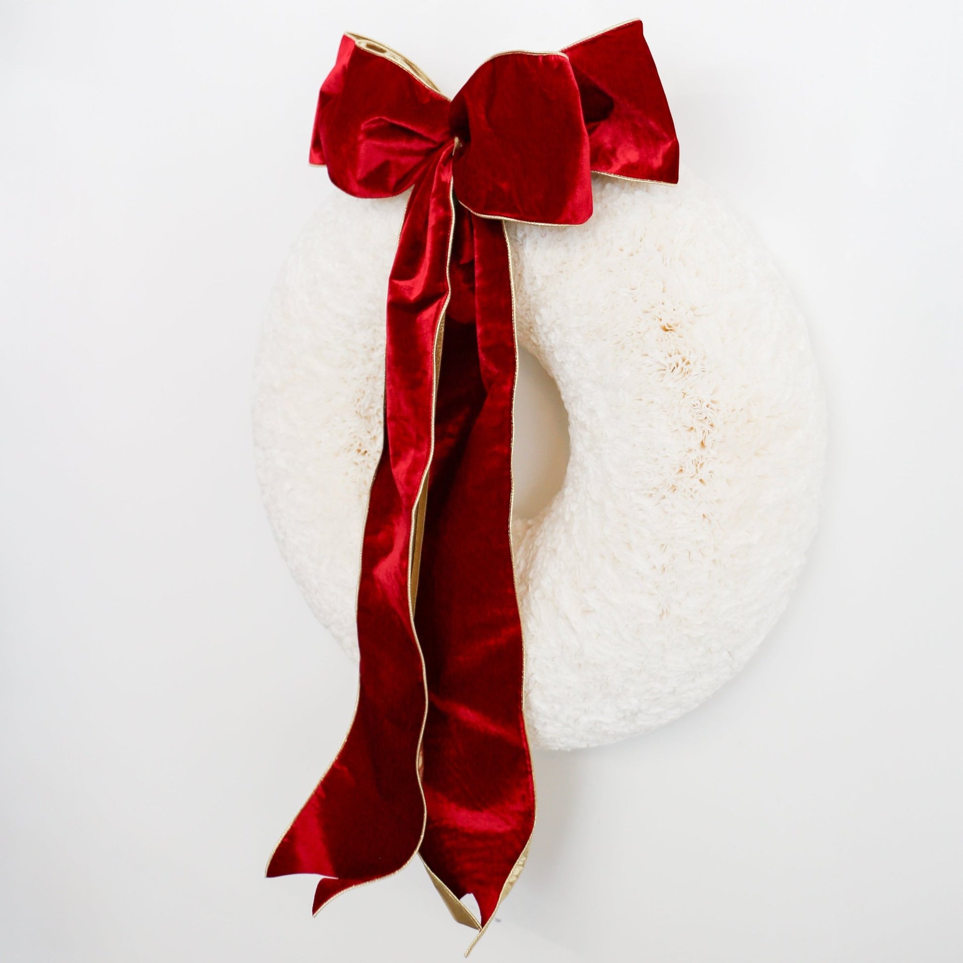 Winter Cranberry (With Double Bow) - Knot and Spool