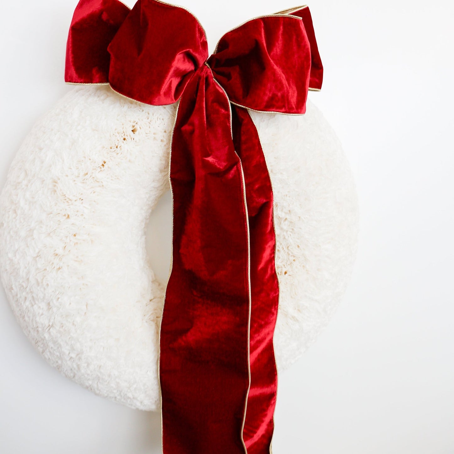 Winter Cranberry (With Double Bow) - Knot and Spool