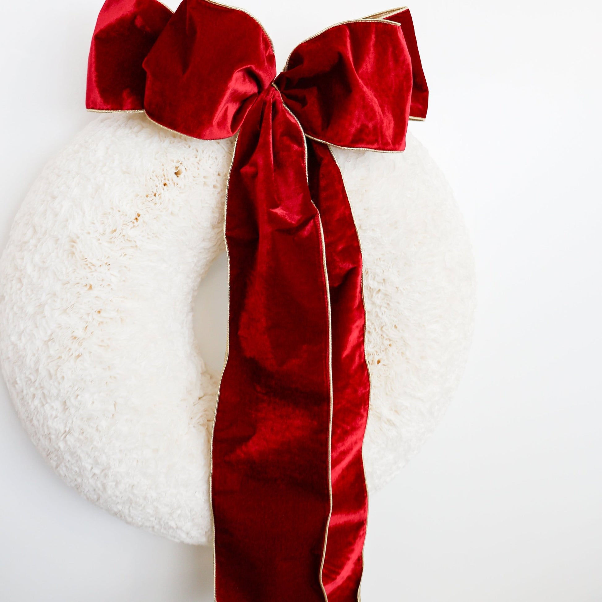 Winter Cranberry (With Double Bow) - Knot and Spool