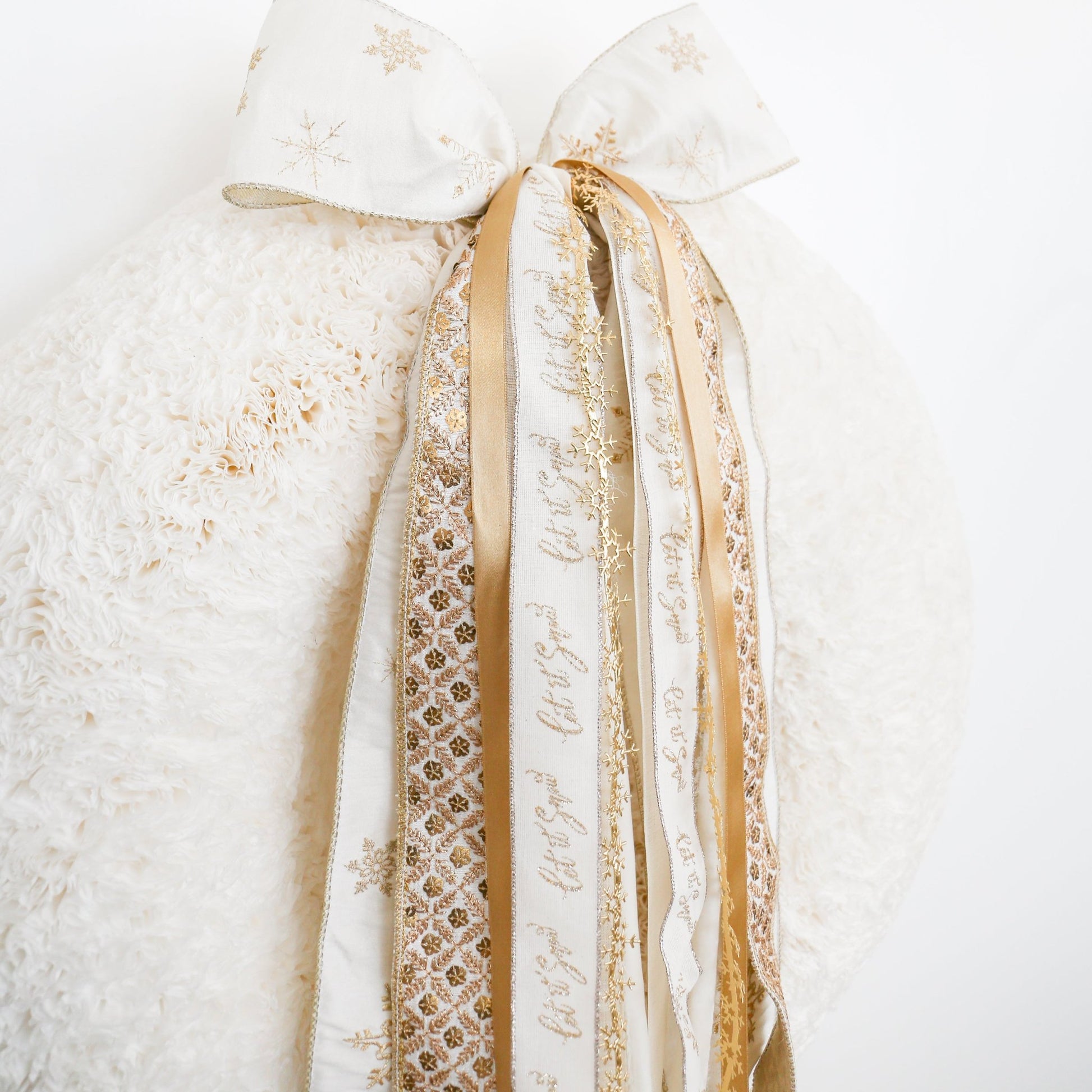 Winter's Gold RIBBON SET™ (with Bow) - Knot and Spool