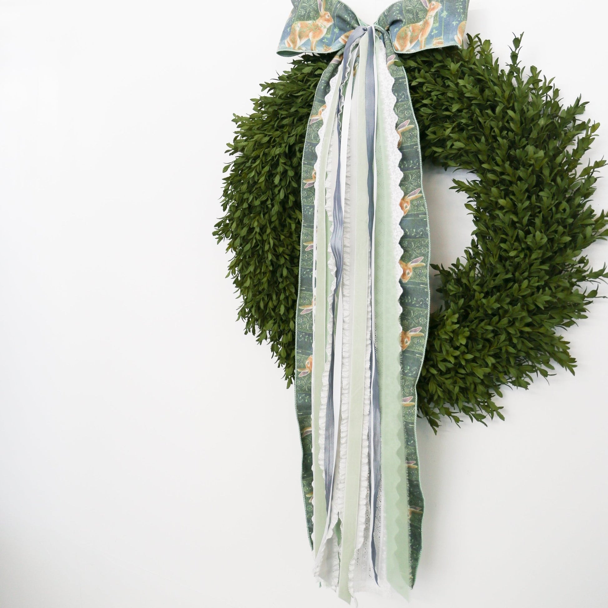 Woodland Bunny RIBBON SET™ (with Bow) - Knot and Spool