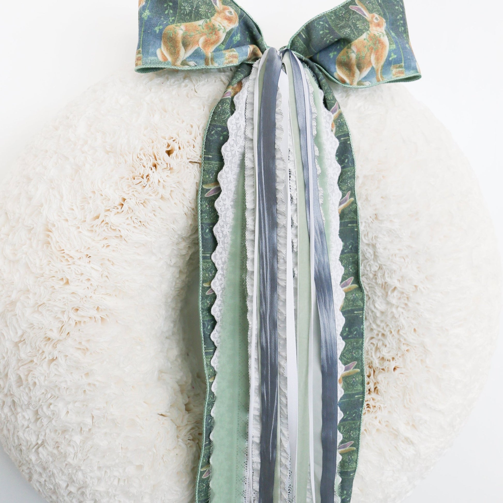 Woodland Bunny RIBBON SET™ (with Bow) - Knot and Spool
