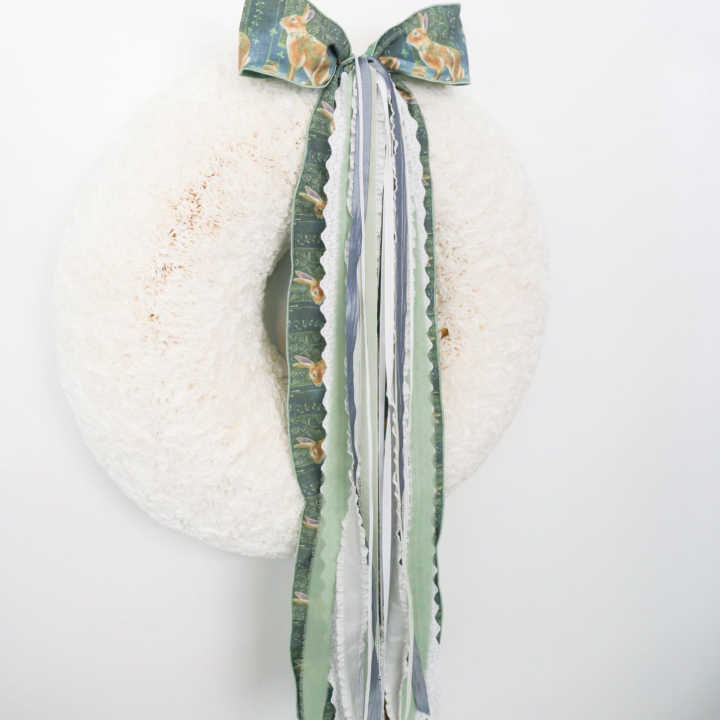 Woodland Bunny RIBBON SET™ (with Bow) - Knot and Spool