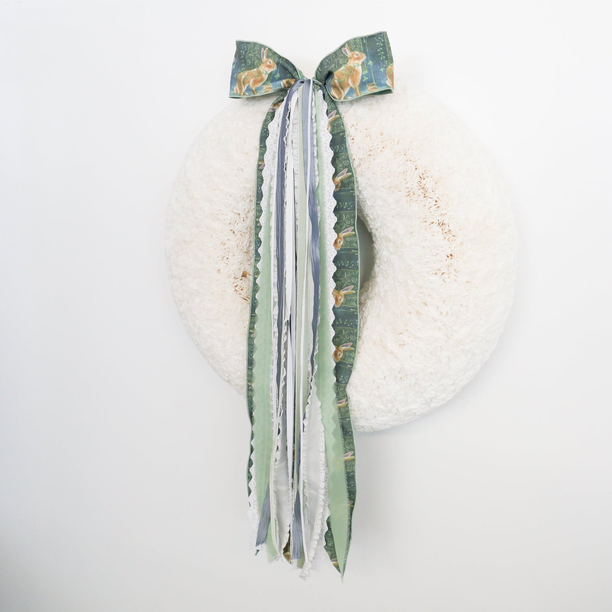 Woodland Bunny RIBBON SET™ (with Bow) - Knot and Spool