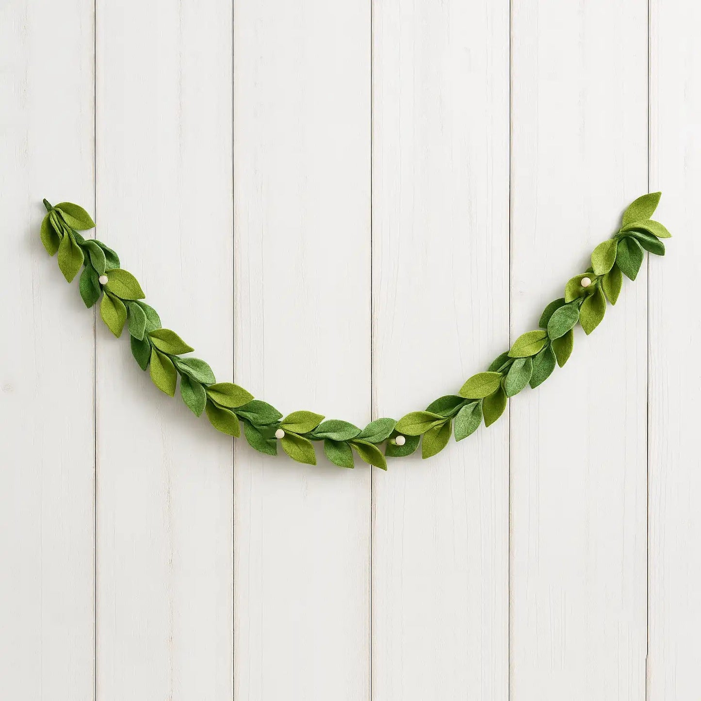 Wool Felt Laurel Garland | 36 - inch - Knot and Spool