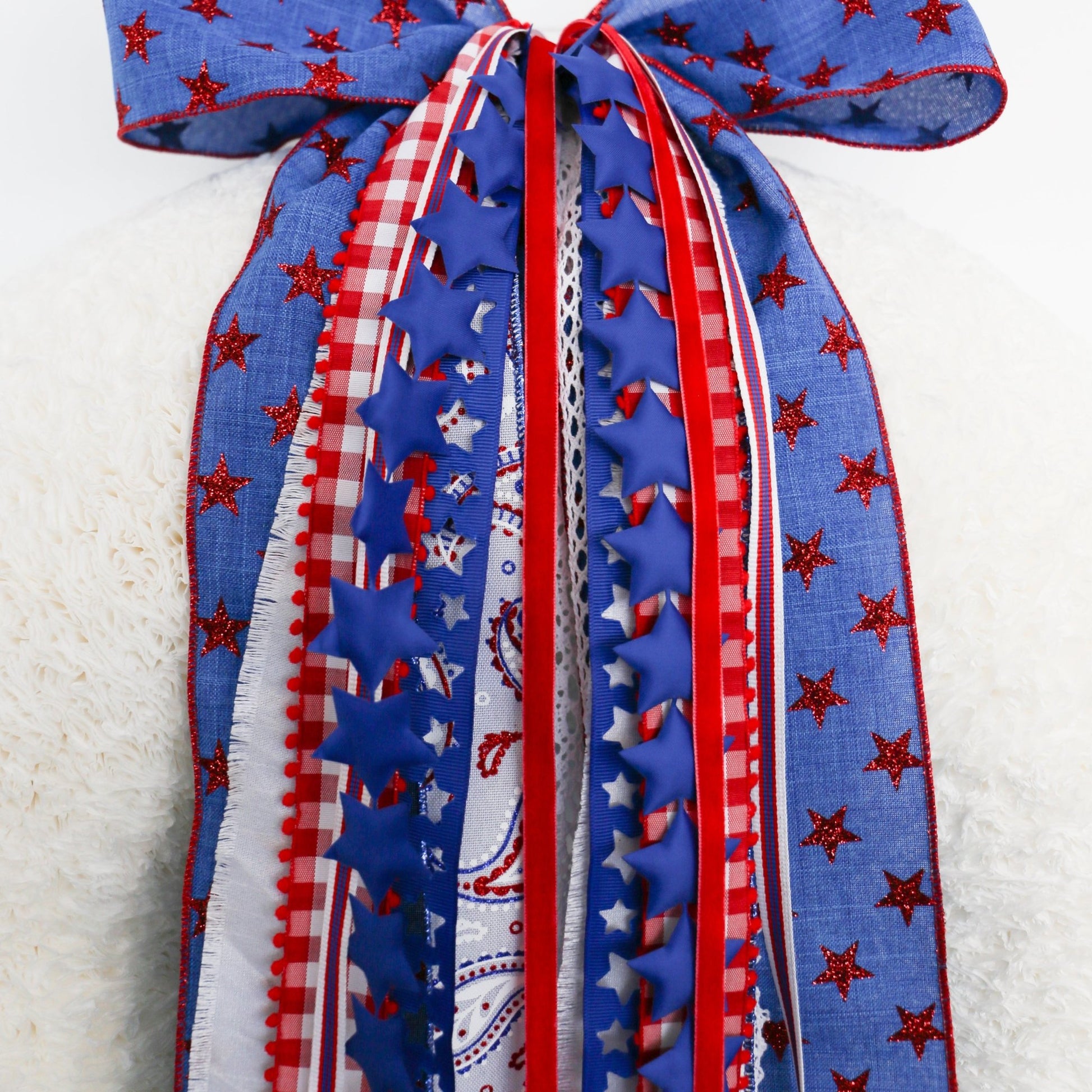 Yankee Doodle Darling RIBBON SET™ (with Bow) - Knot and Spool