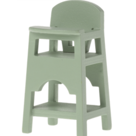 2022 Maileg Mouse High Chair - Mint