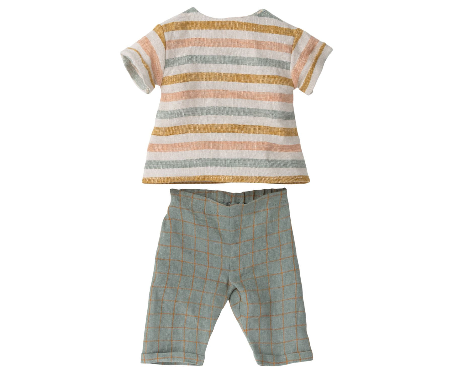 2022 Maileg Pants & Striped Shirt -  Size 4