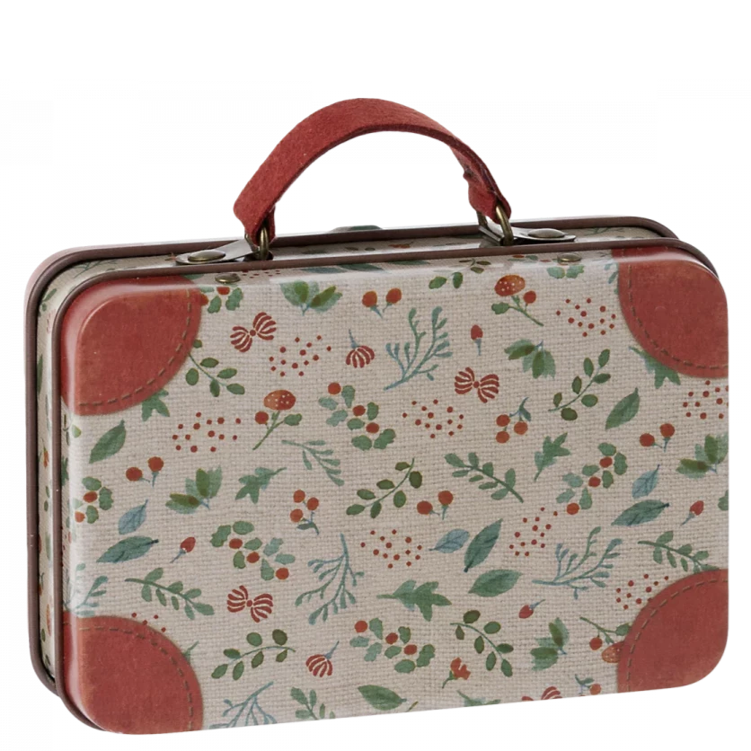 2022 Maileg Suitcase, Metal - Holly