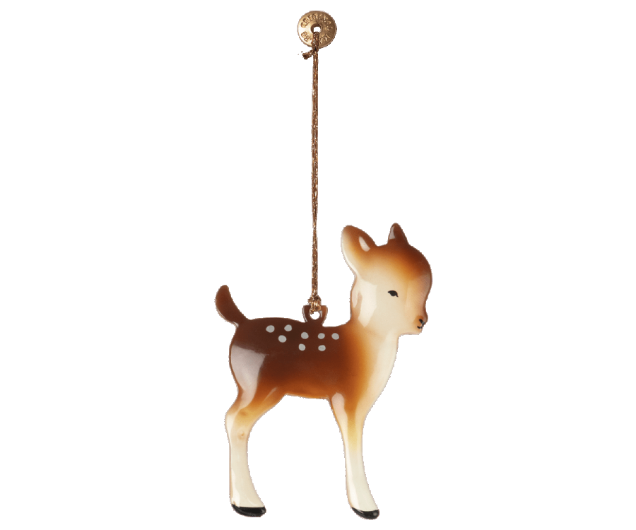 2021 Maileg Metal Bambi Ornament - Small