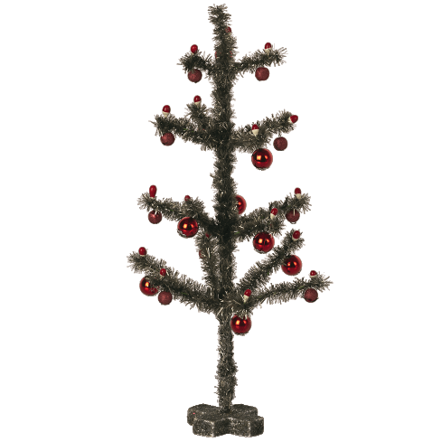 2021 Maileg Antique Silver Christmas Tree