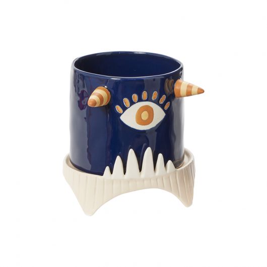 MONSTER TEETH POT LARGE | 6.75 x 6.5 x 6.25" - Knot and Spool