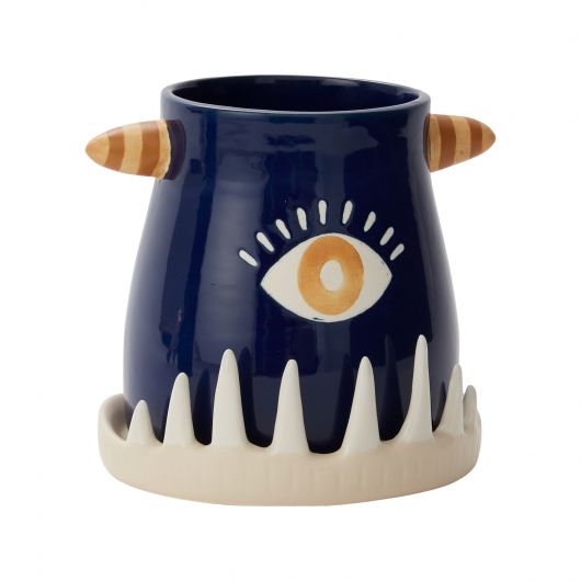 MONSTER TEETH POT MEDIUM | 6.25 x 5.75" - Knot and Spool