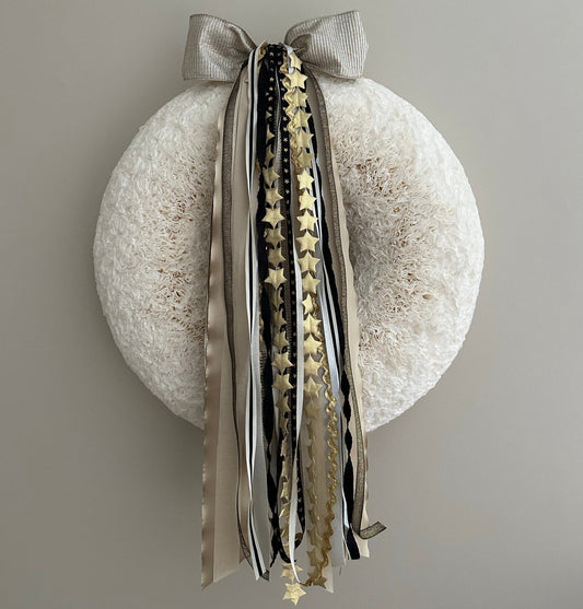 New Year’s Champagne Ribbon Set (with Bow) - Knot and Spool
