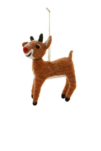 Rudolph Ornament - Knot and Spool
